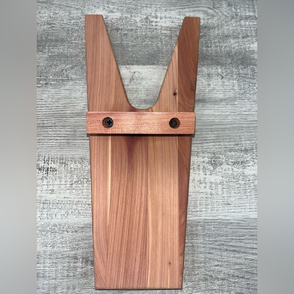 Lucchese Cedar Boot Jack, ***Some wording very slightly off center*** - Picture 2 of 3